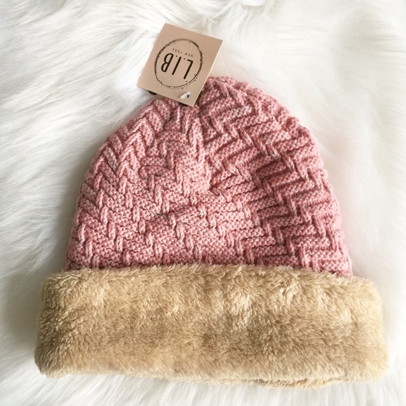 Accessories - LAST ONE! Insulated Fleece Beanie Knit Hat